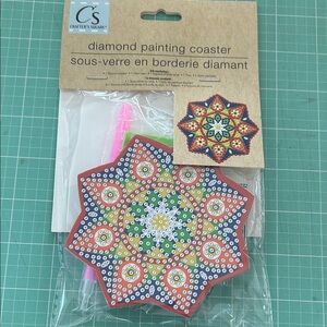 Diamond painting: coaster kit